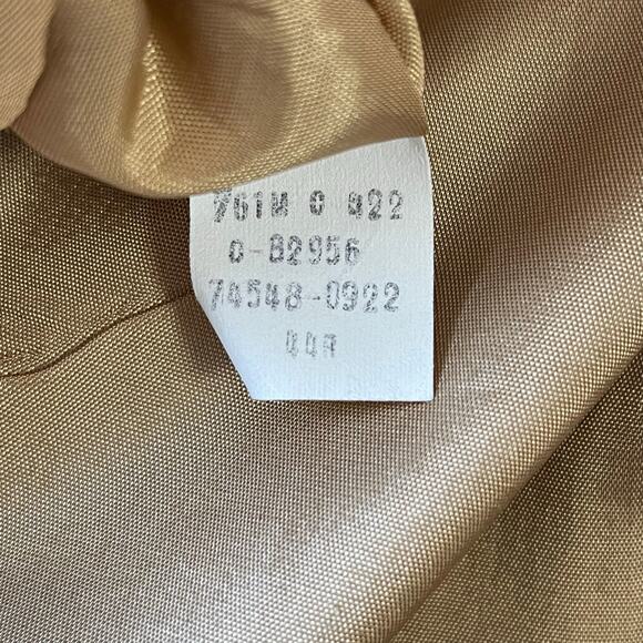 Vintage Levi Strauss Tan Khaki Two Button Corduroy Blazer Jacket Elbow Patch 44R - Picture 9 of 9